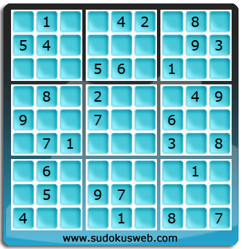 Sudoku von mittelmässiger höhe