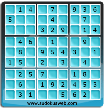 Sudoku von sehr einfacher höhe