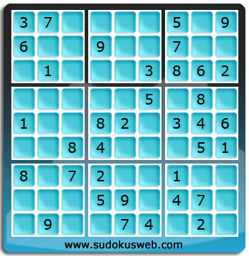 Sudoku von einfacher höhe