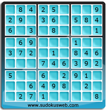 Nivel Muito Facil de Sudoku