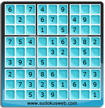 Sudoku von sehr einfacher höhe