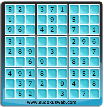 Sudoku de Nivel Muy Fácil