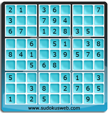 Sudoku de Nivell Molt Fàcil Sudoku de Nivell Molt Fàcil