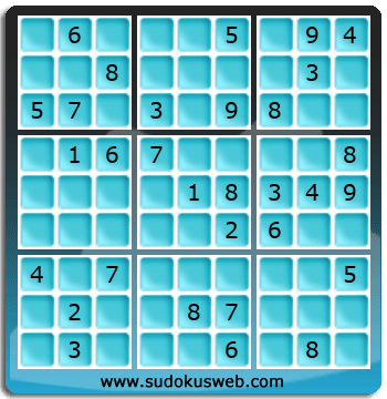 Sudoku von mittelmässiger höhe