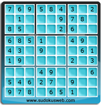 Sudoku de Niveau Très Facile