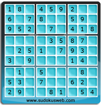 Sudoku de Nivel Muy Fácil