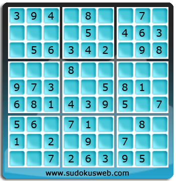 Nivel Muito Facil de Sudoku