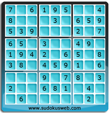 Sudoku de Nivel Muy Fácil