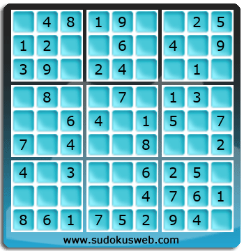 Sudoku von sehr einfacher höhe