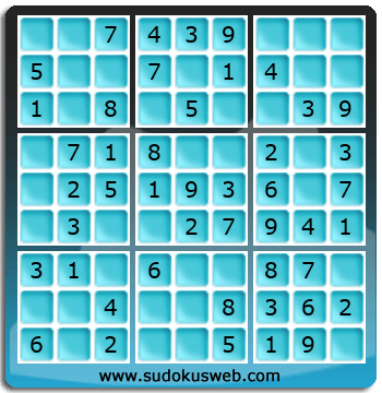 Sudoku de Nivel Muy Fácil