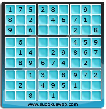 Sudoku de Nivel Muy Fácil