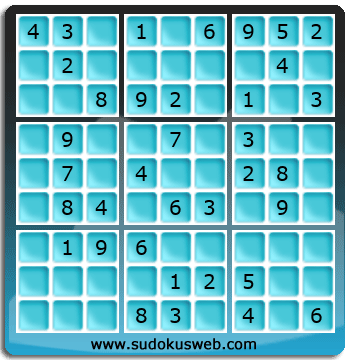 Sudoku von einfacher höhe