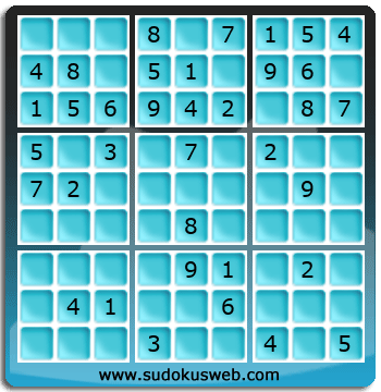 Sudoku de Niveau Facile