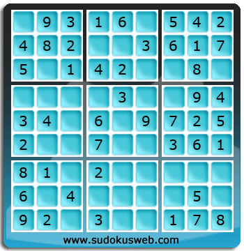 Sudoku de Niveau Très Facile