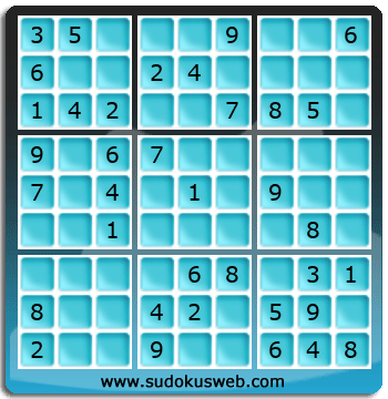 Sudoku von einfacher höhe