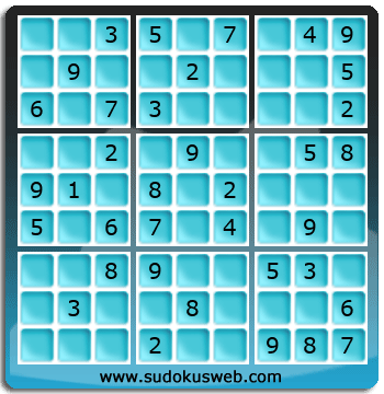 Sudoku de Niveau Facile Sudoku de Niveau Facile