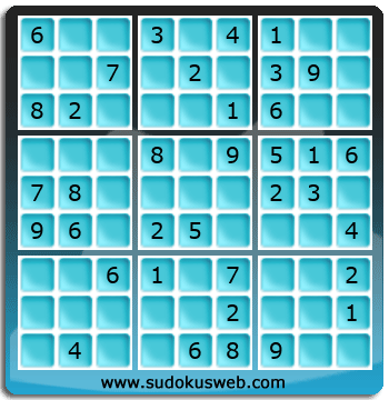 Nivel Facil de Sudoku