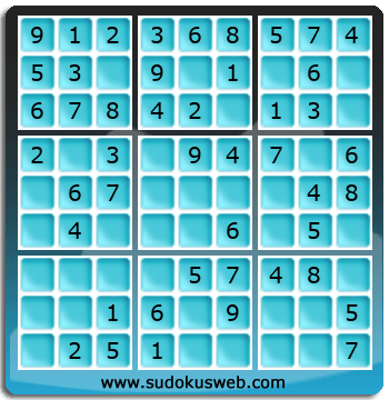 Sudoku de Nivel Muy Fácil