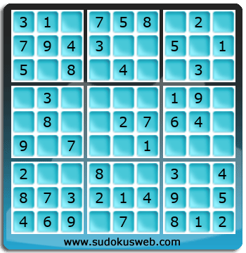 Sudoku von sehr einfacher höhe