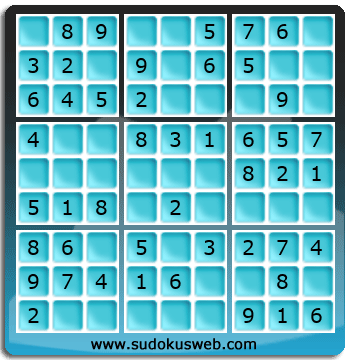 Sudoku de Nivel Muy Fácil