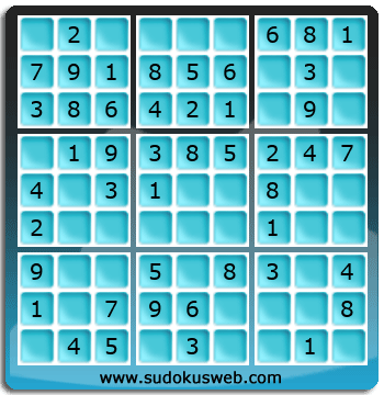 Sudoku de Niveau Très Facile