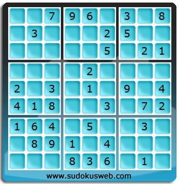 Sudoku von einfacher höhe