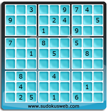 Sudoku von Fachmännischer höhe