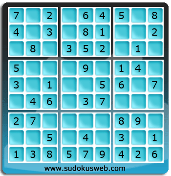 Sudoku de Nivell Molt Fàcil