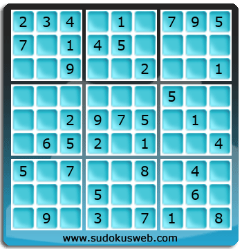 Nivel Facil de Sudoku