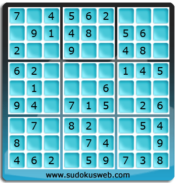 Sudoku de Niveau Très Facile