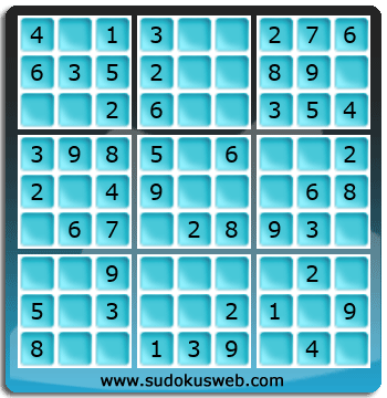 Sudoku de Niveau Très Facile