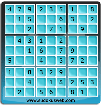 Sudoku von sehr einfacher höhe