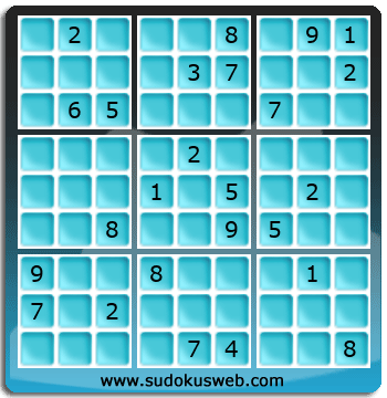 Sudoku von Fachmännischer höhe