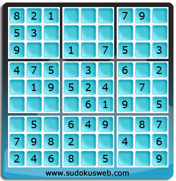 Sudoku de Niveau Très Facile