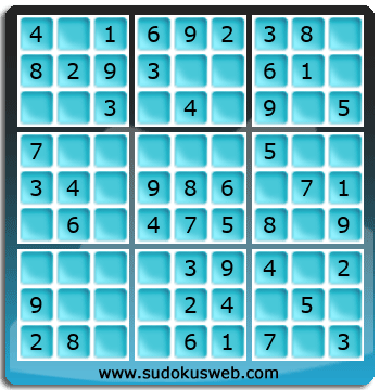 Sudoku de Nivel Muy Fácil