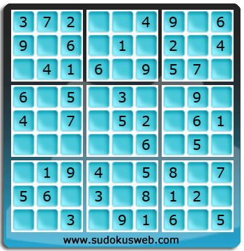 Nivel Muito Facil de Sudoku