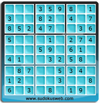 Sudoku von sehr einfacher höhe