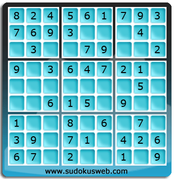 Sudoku von sehr einfacher höhe