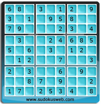 Sudoku de Niveau Très Facile