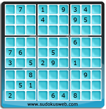 Sudoku von Fachmännischer höhe