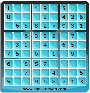 Sudoku von sehr einfacher höhe