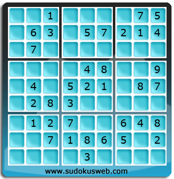 Sudoku von einfacher höhe