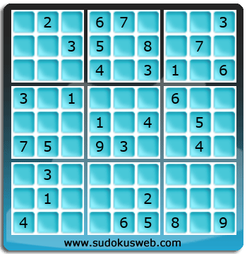 Sudoku von mittelmässiger höhe