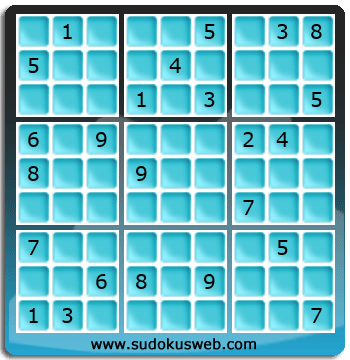 Sudoku von Fachmännischer höhe