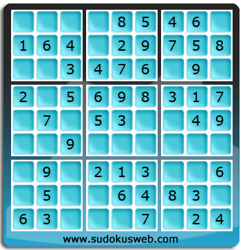 Sudoku de Niveau Très Facile