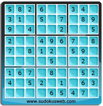 Sudoku de Niveau Très Facile