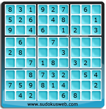 Sudoku von sehr einfacher höhe