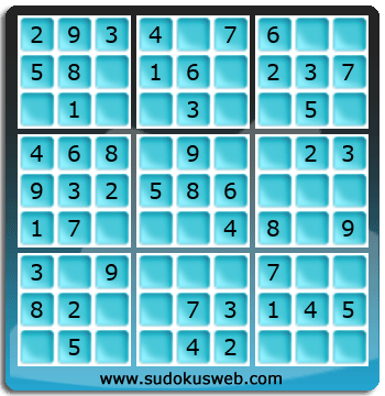 Sudoku von sehr einfacher höhe