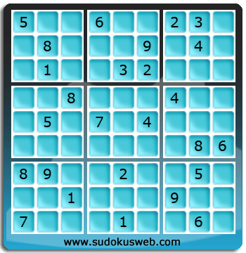 Sudoku von Fachmännischer höhe