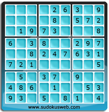 Nivel Muito Facil de Sudoku